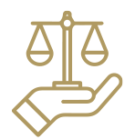 Legal scales icon